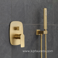 2021 Polished Brass Bathroom Shower Head Commercial